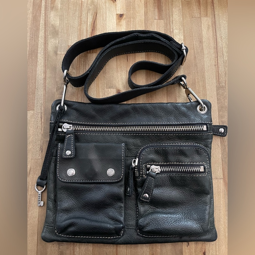 Fossil Leather Crossbody Purse